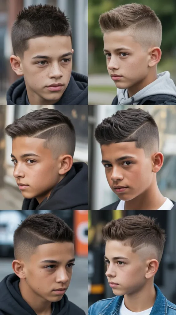 Faux Hawk Fade