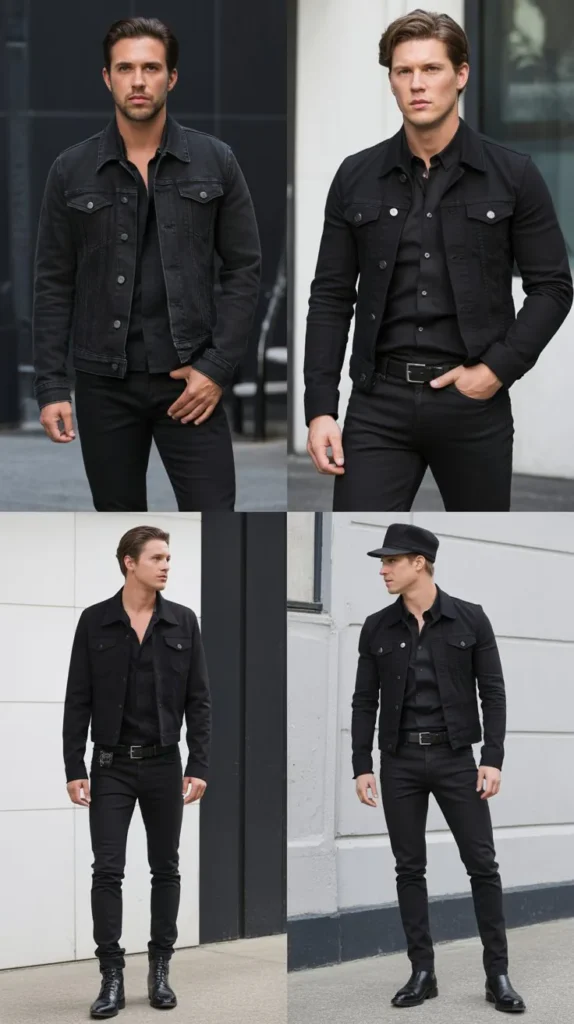 Monochrome Black Outfit
