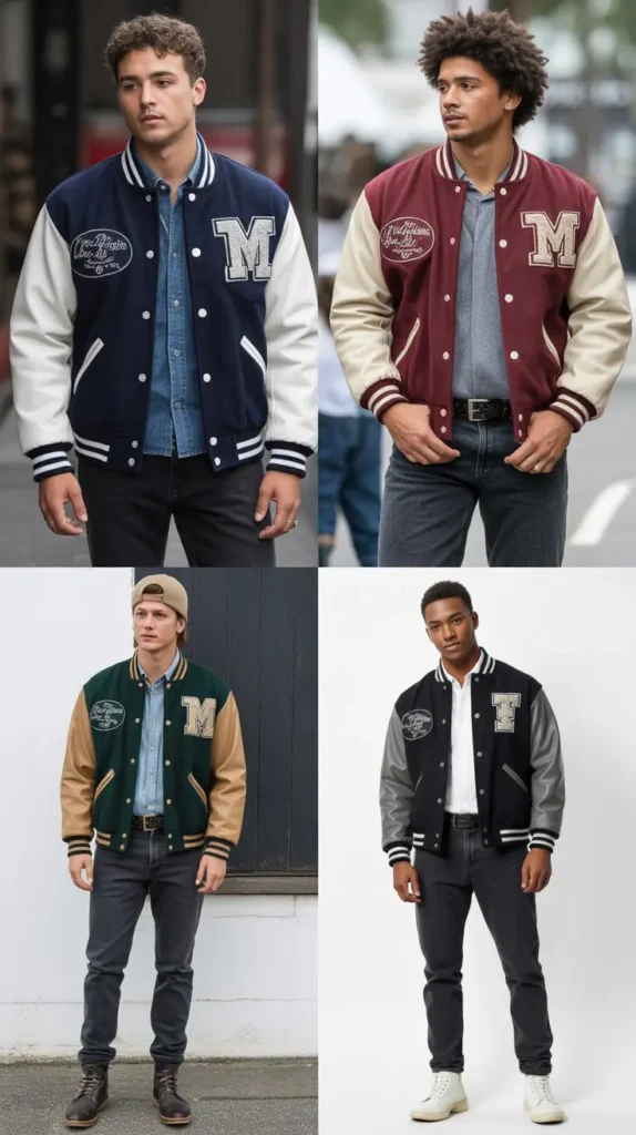  Varsity Jacket With Jeans