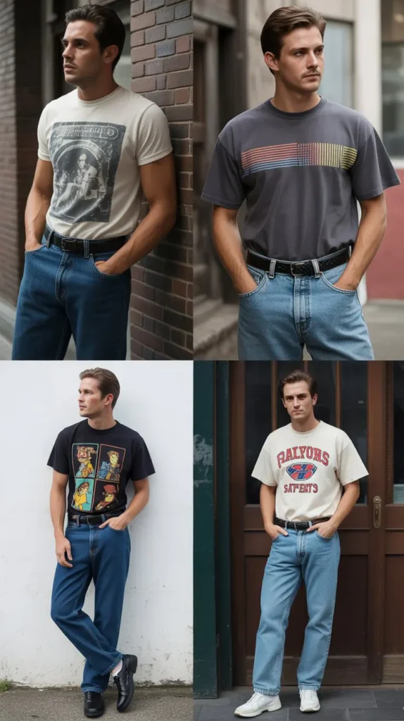 Graphic Tee and Jeans Look