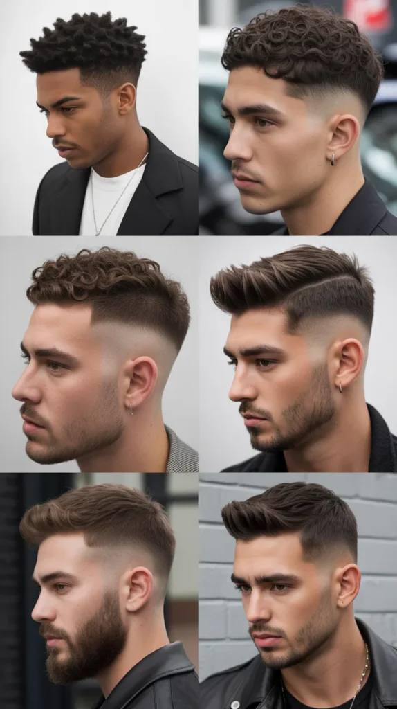 Burst Fade Hairstyle