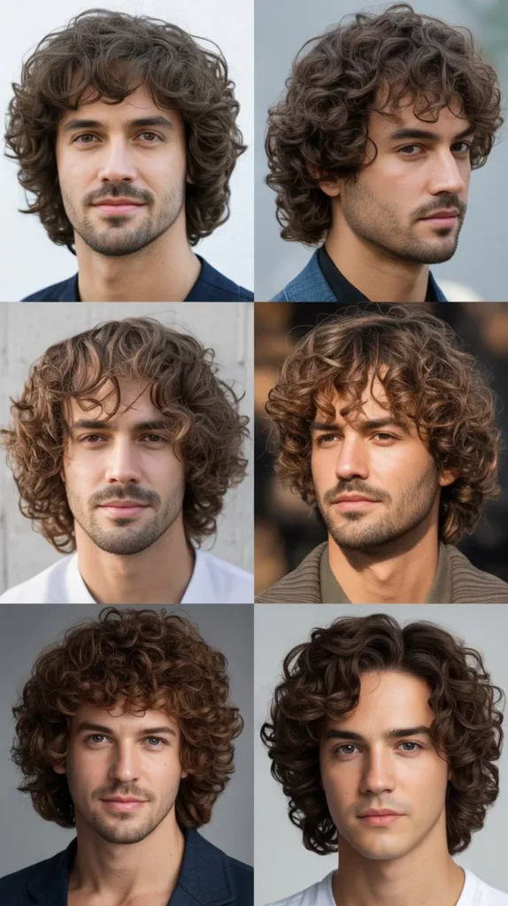  Long Curly Hair