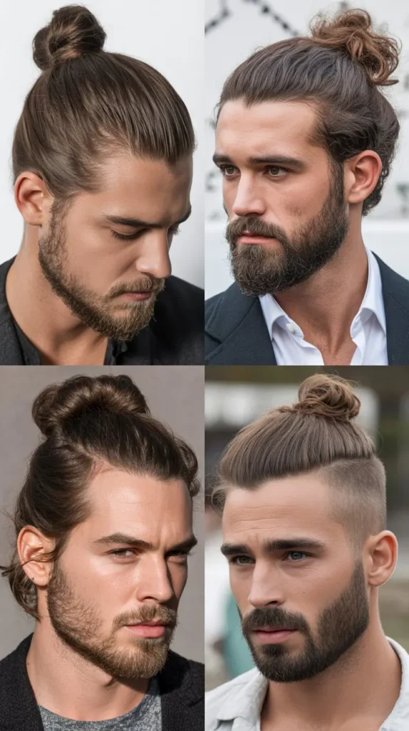. Man Bun Hairstyle