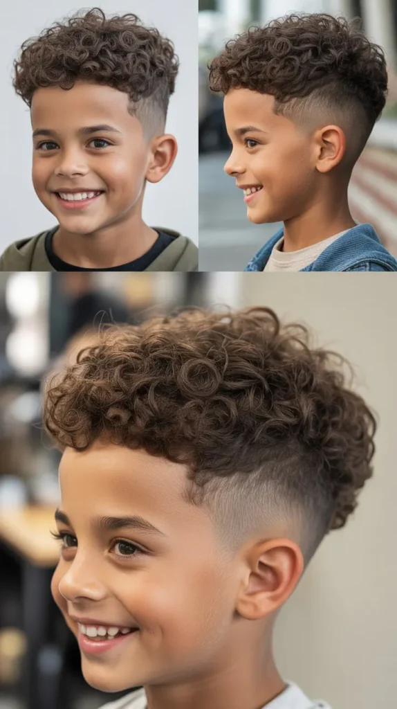 20. The Curly Fade