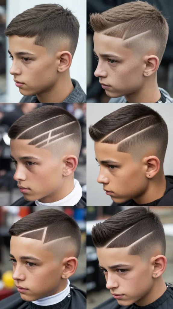 . Mid Fade with Hard Part