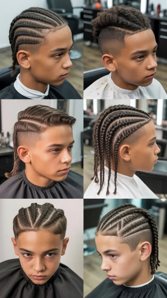Four Braids Style