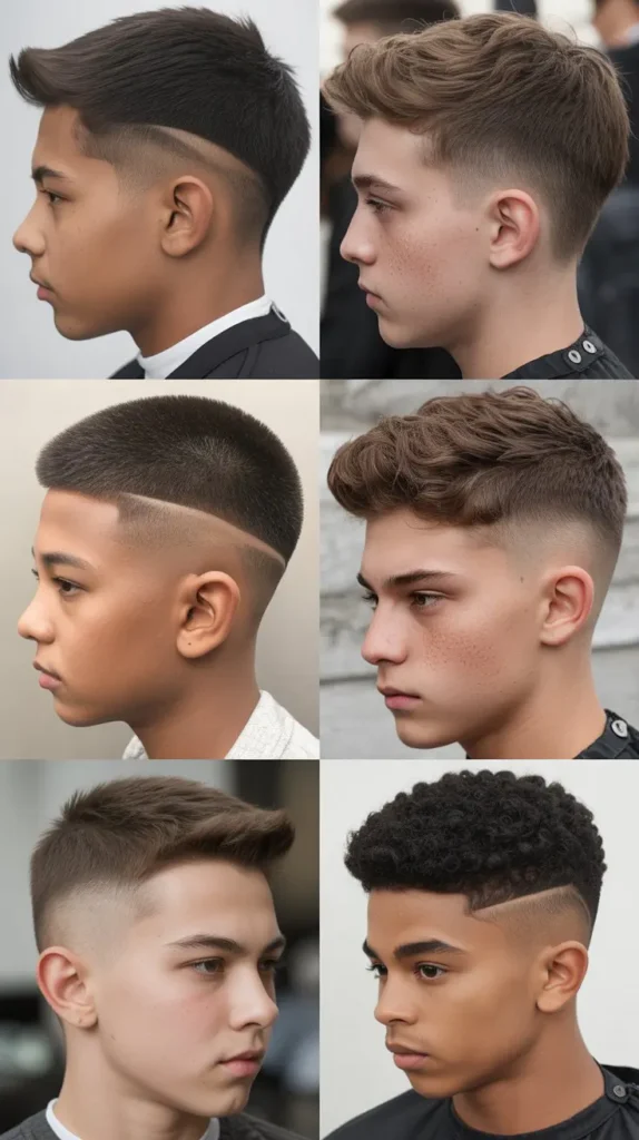 Skin Fade with Textured Top