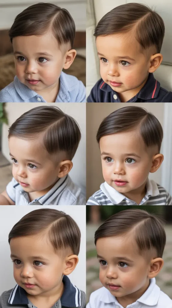 Comb Over Toddler Style