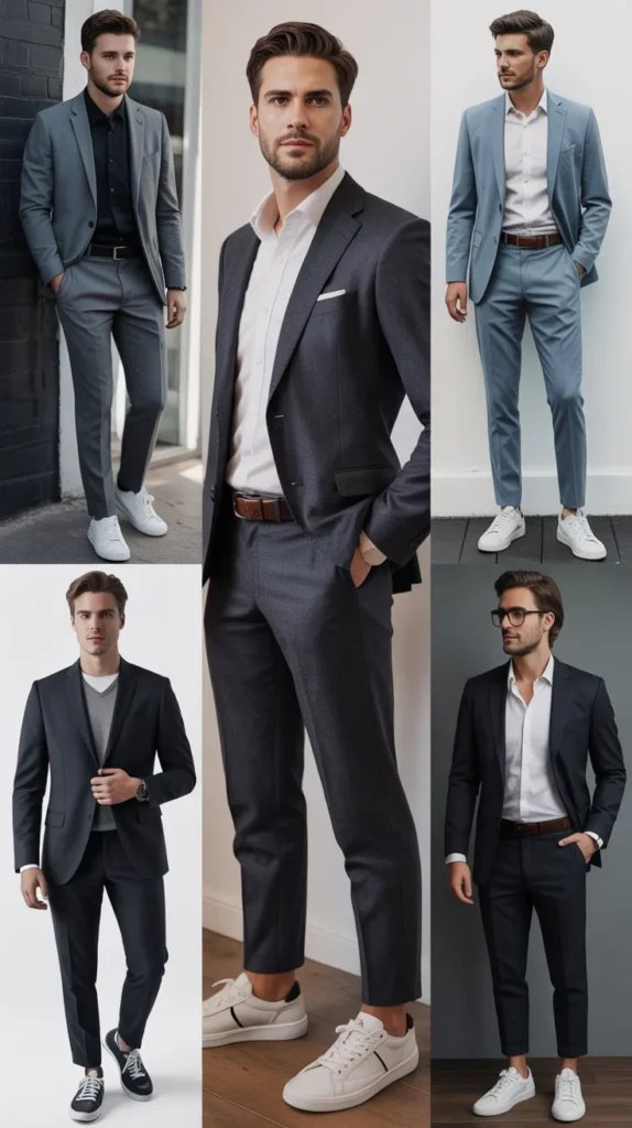  Suit With Sneakers