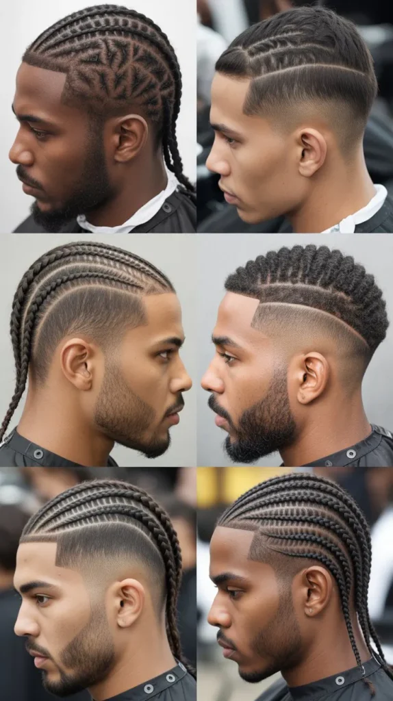  Skin Fade Cornrows