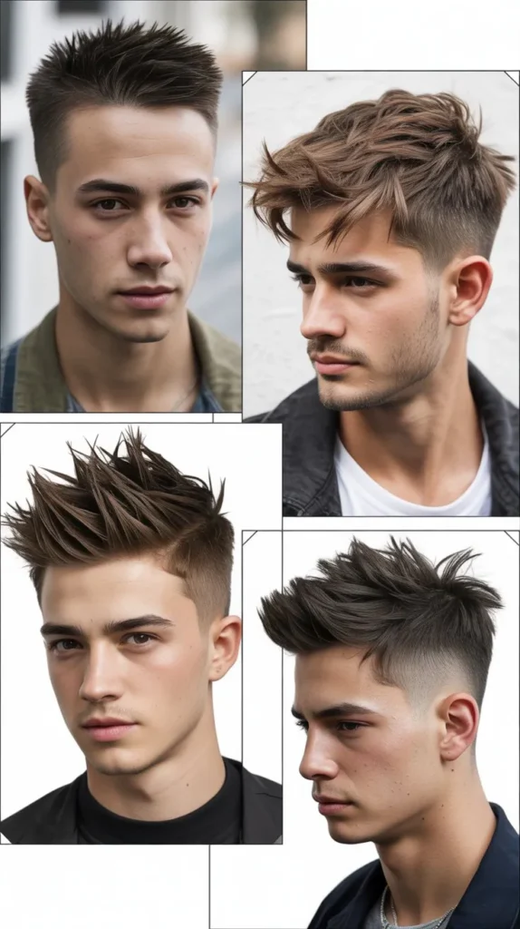 Spiky Haircut
