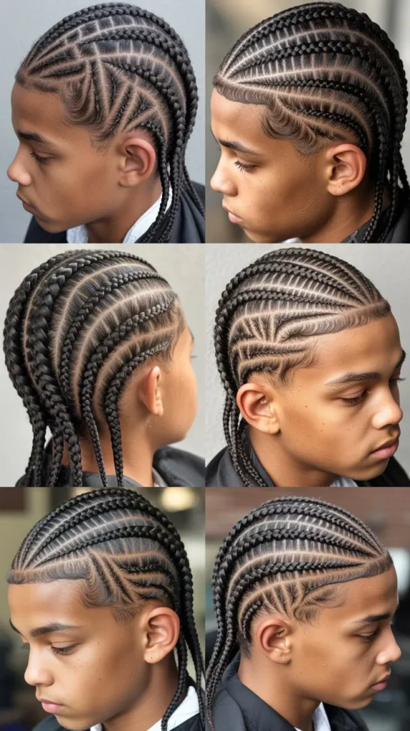 Triangle Box Braids