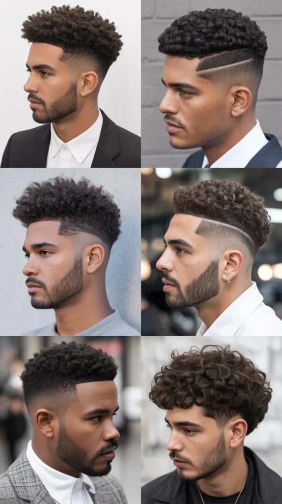 Afro Fade Hairstyle