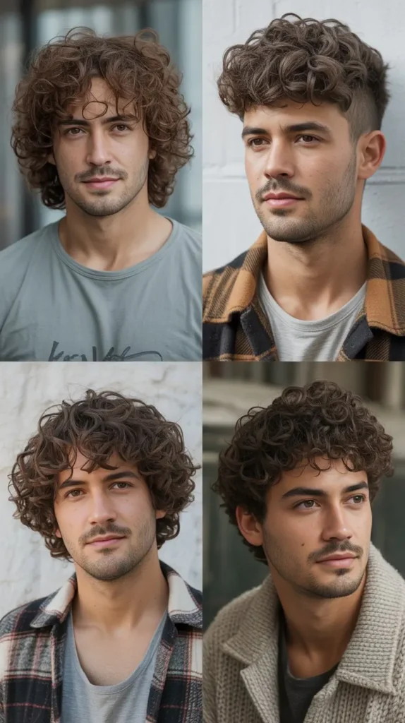  Messy Curly Hairstyle
