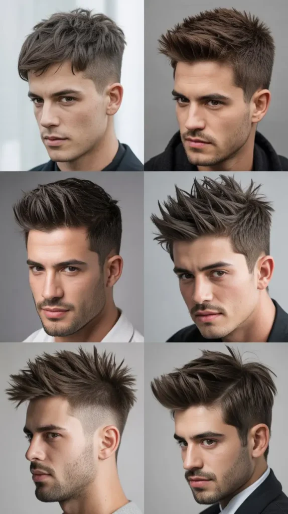 Spiky Hairstyle