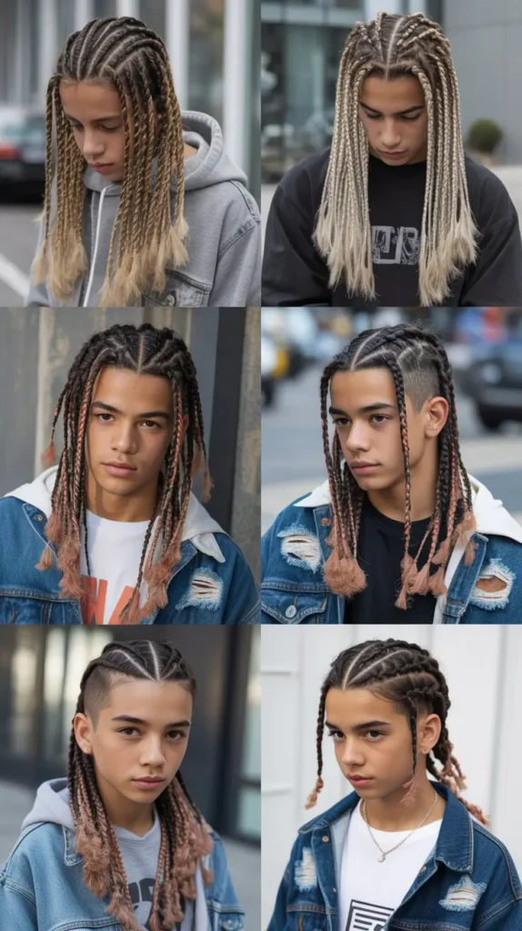 Braids with Highlights