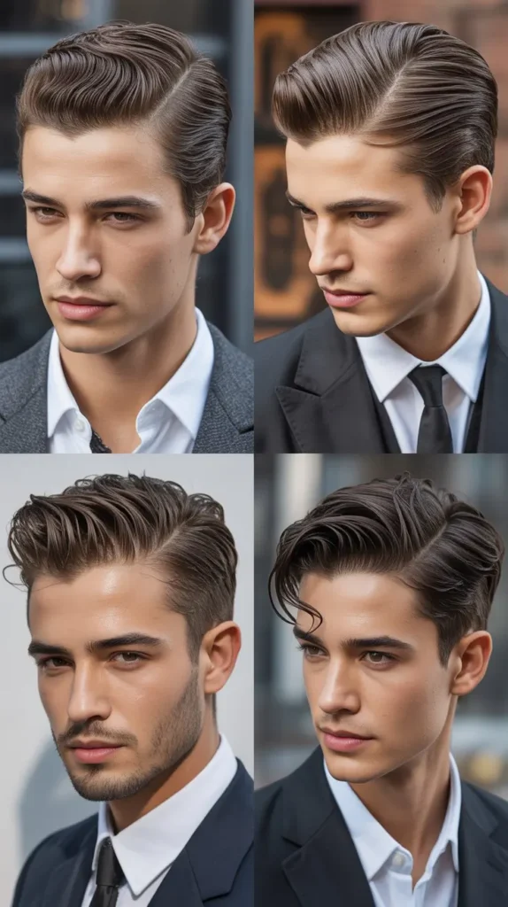 Wet Look Hairstyle