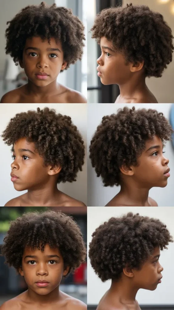  Natural Curly Afro