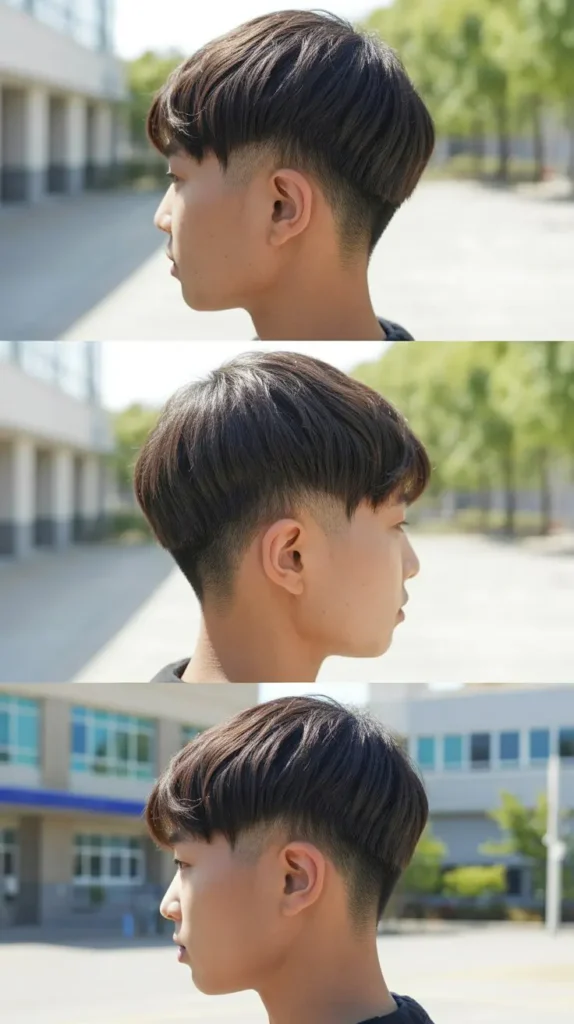 Korean Short Crop Cut