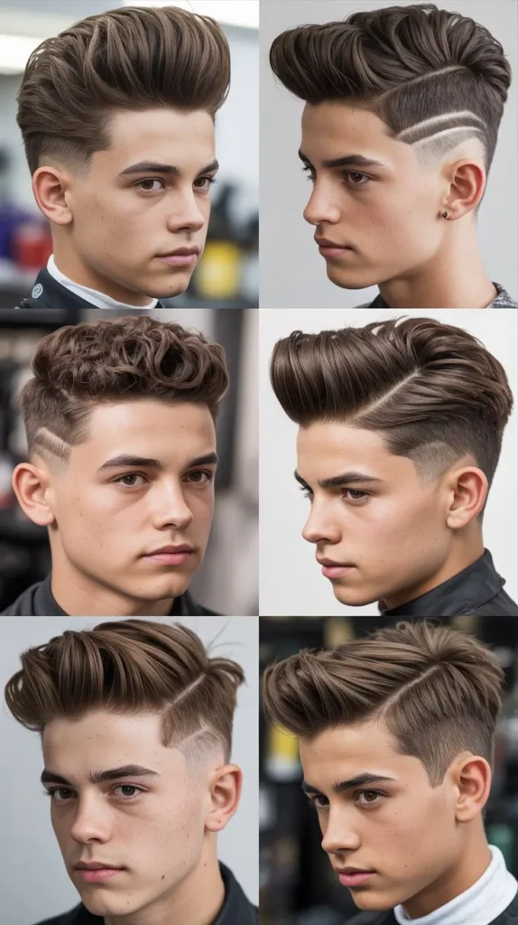 Pompadour Style