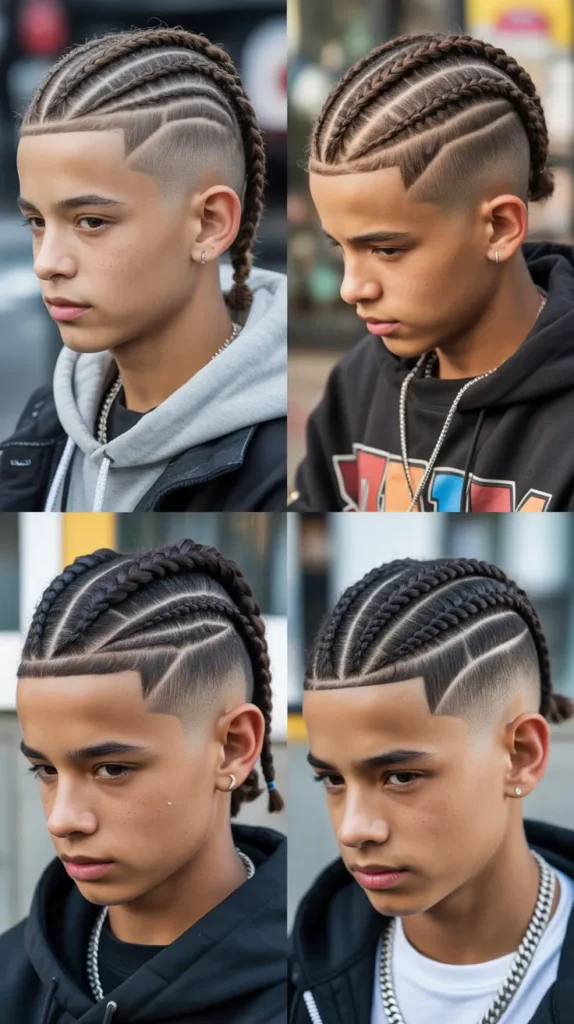  High Top Braids