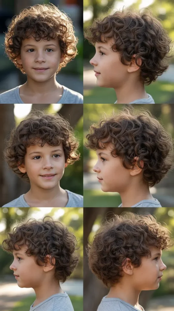 Medium Curly Layers