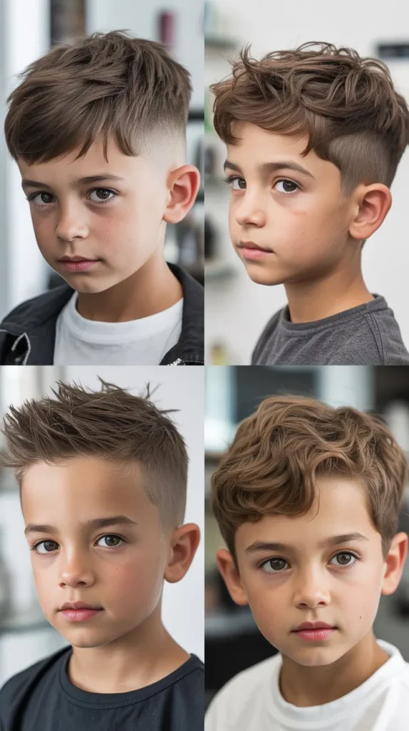 Textured Crop Haircut