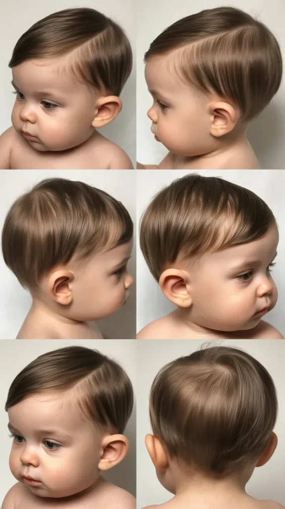 . Short Comb Over Style