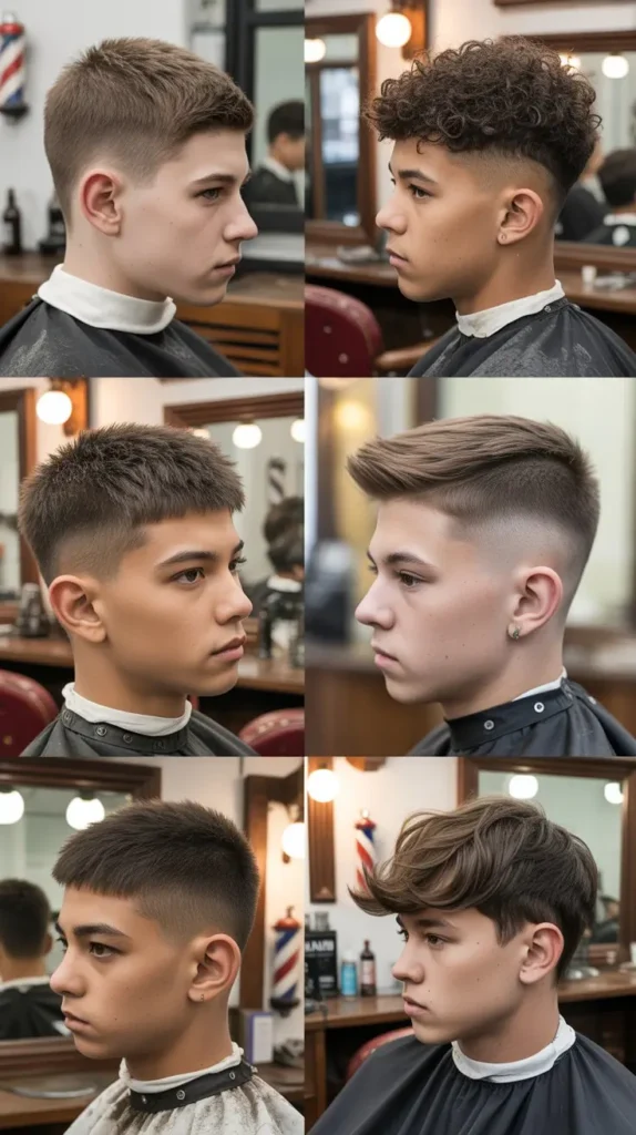 Textured Crop Haircut