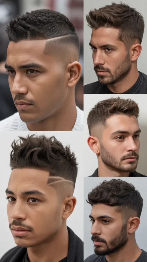 . Short Mohawk Fade