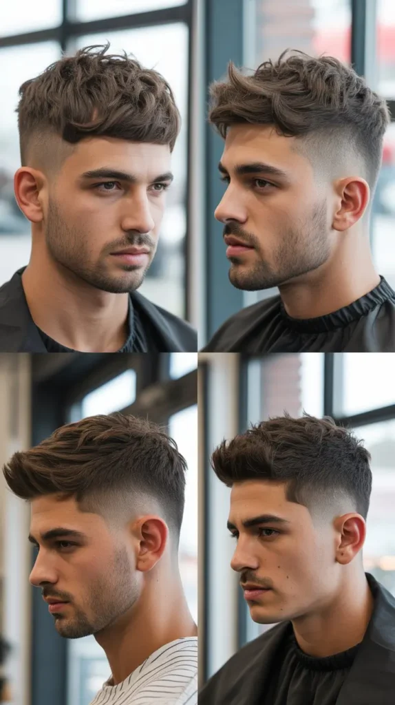 Textured Crop Hairstyle