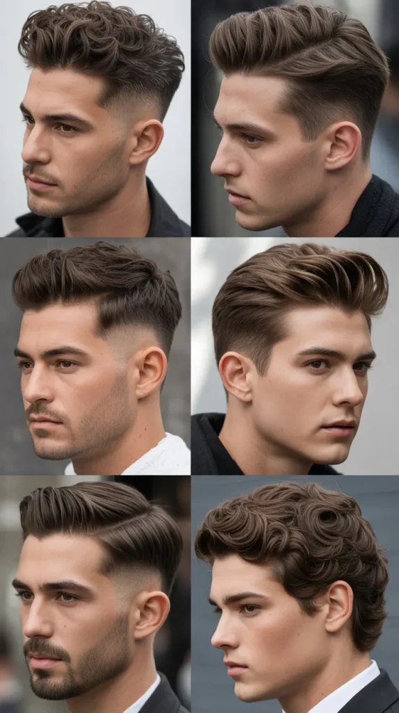 Brushed Up Hairstyle