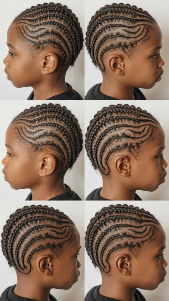 . Curved Pattern Braids