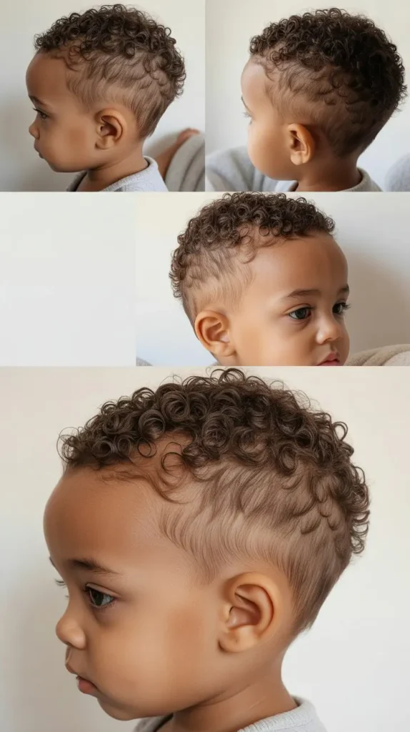 Soft Curly Caesar Cut
