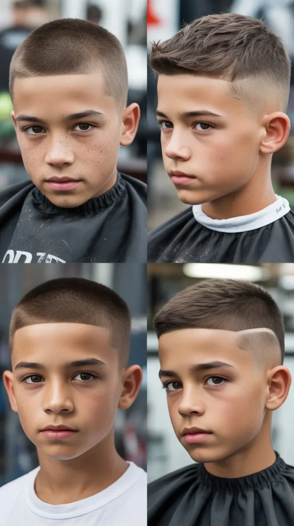  Buzz Cut Fade