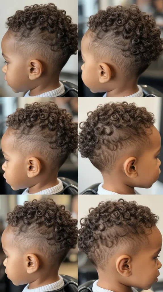 . Curly Drop Fade