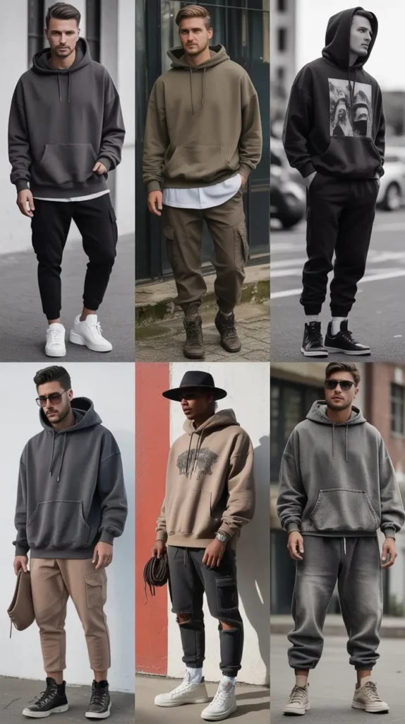  Oversized Hoodie with Joggers