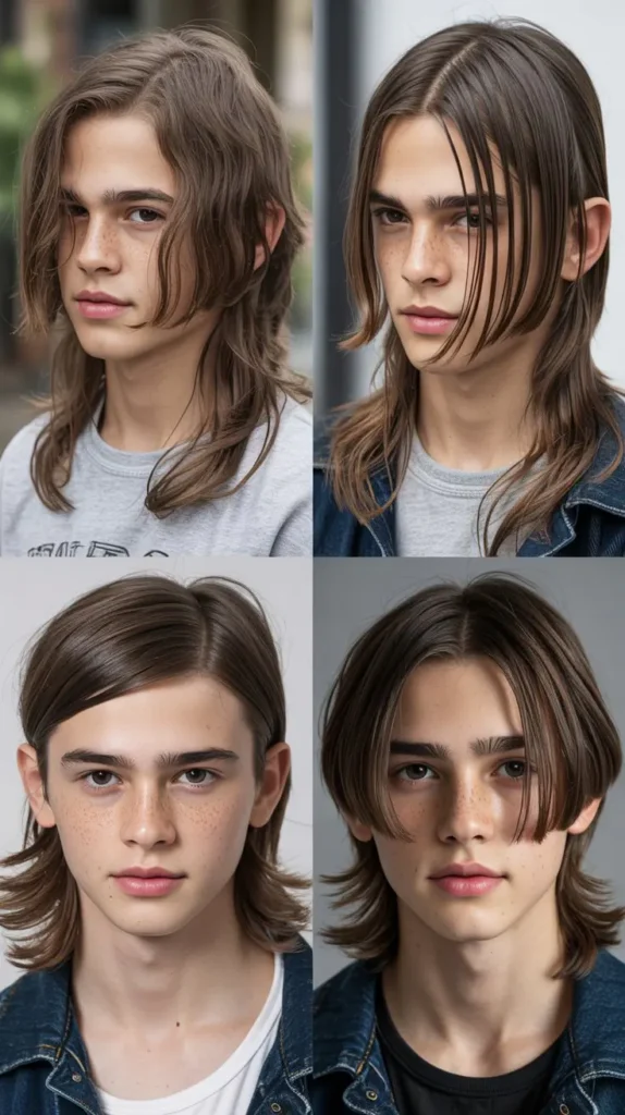 Straight Hair with Thin Layers