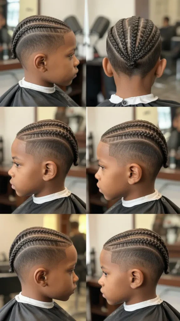 Braided Fade Haircut