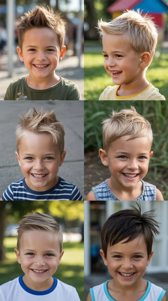  Short Spiky Hair