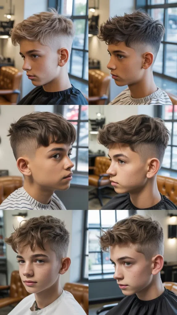 Textured Crop Haircut