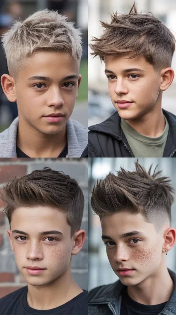  Spiky Haircut