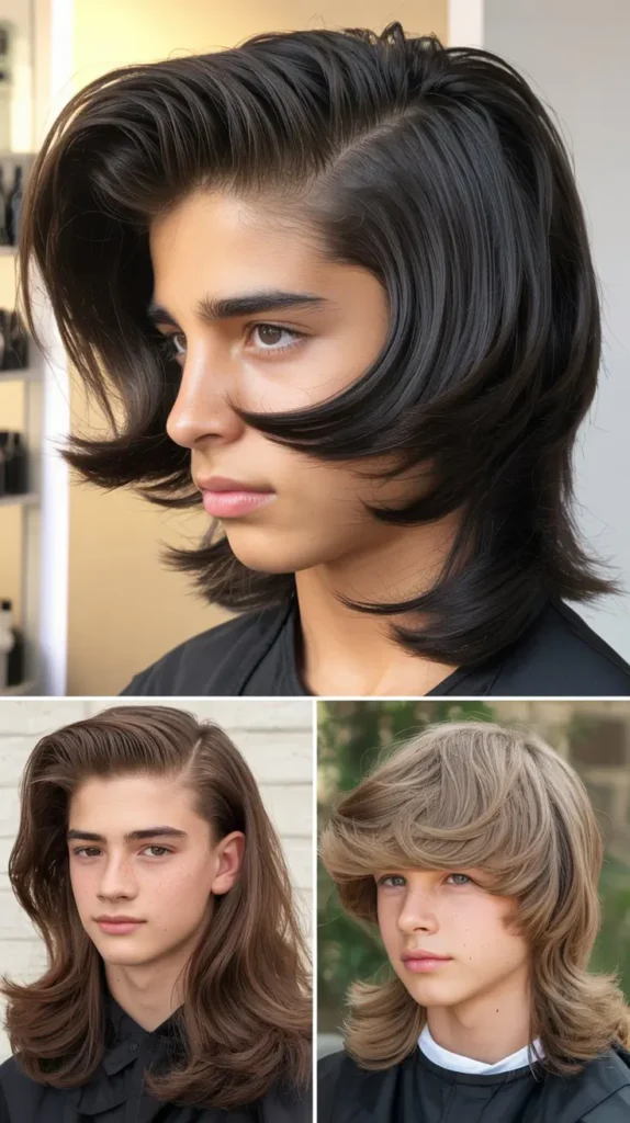 Straight Hair with Volume Blowout