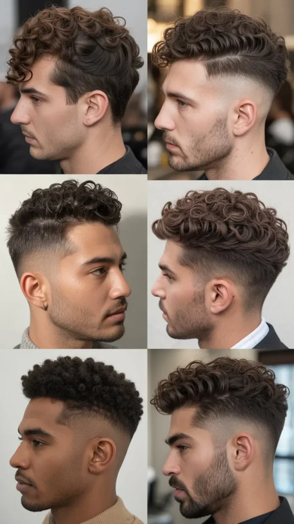 Curly Pompadour