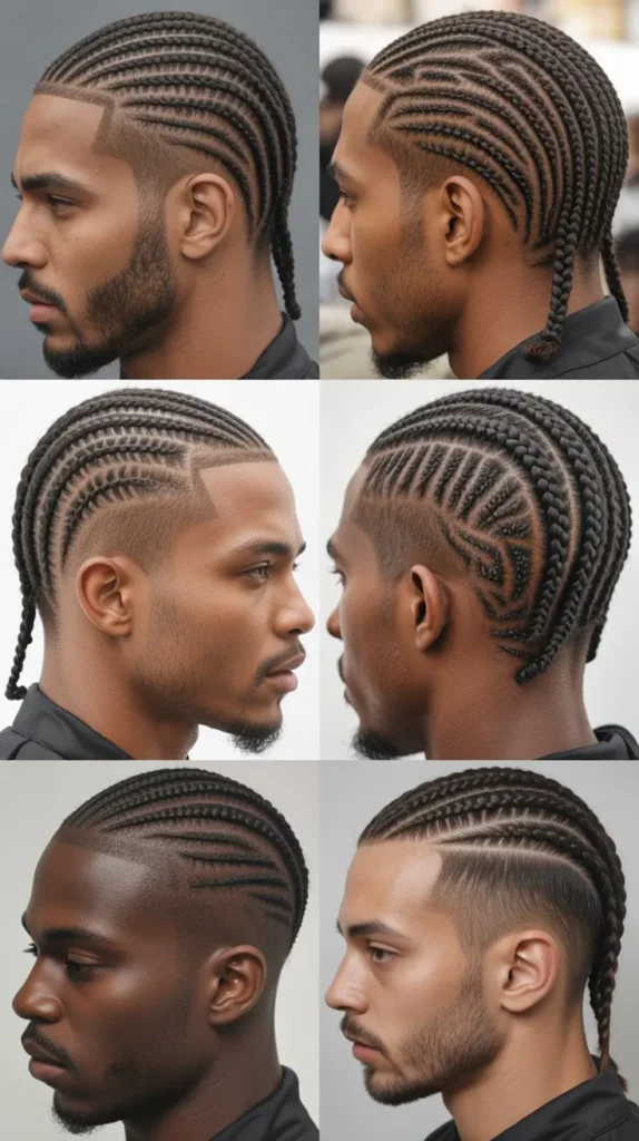  Tribal Cornrow Fade