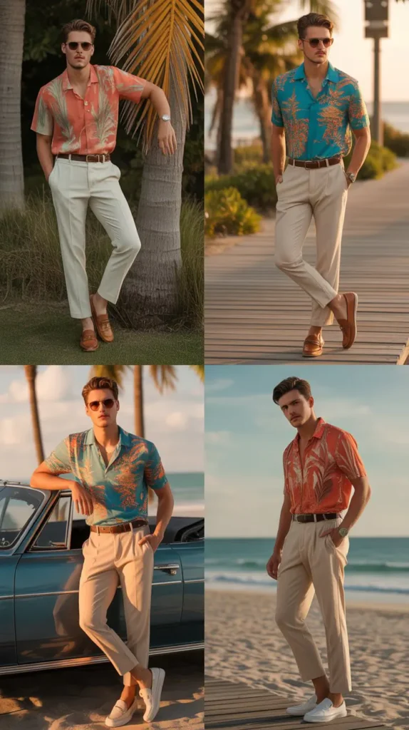 Printed Shirts With Trousers