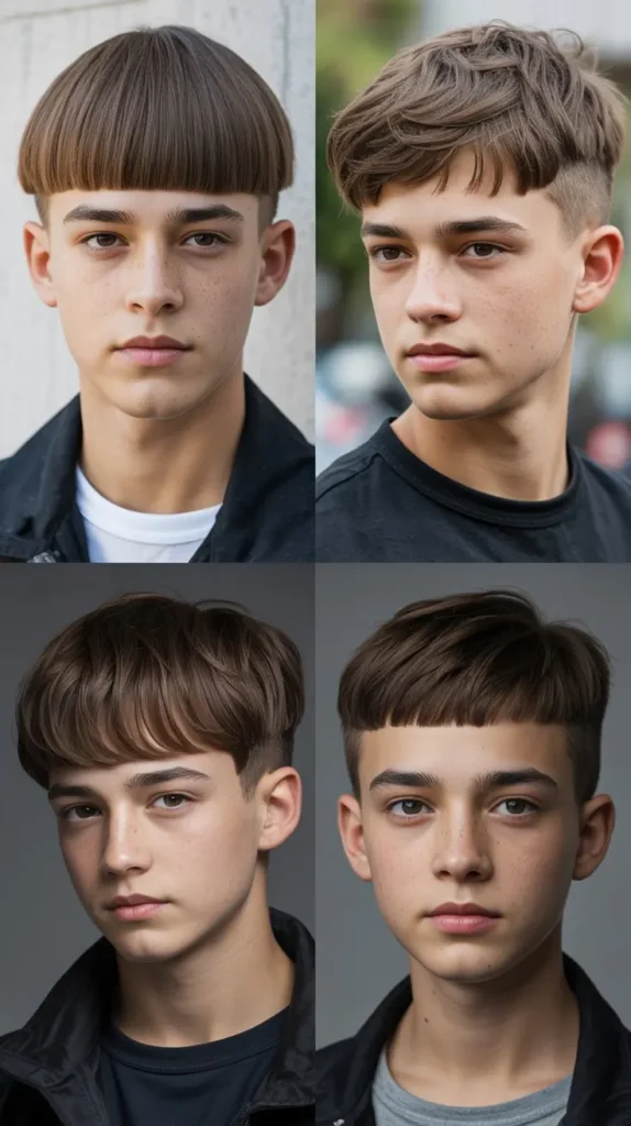 Bowl Cut Modern Version
