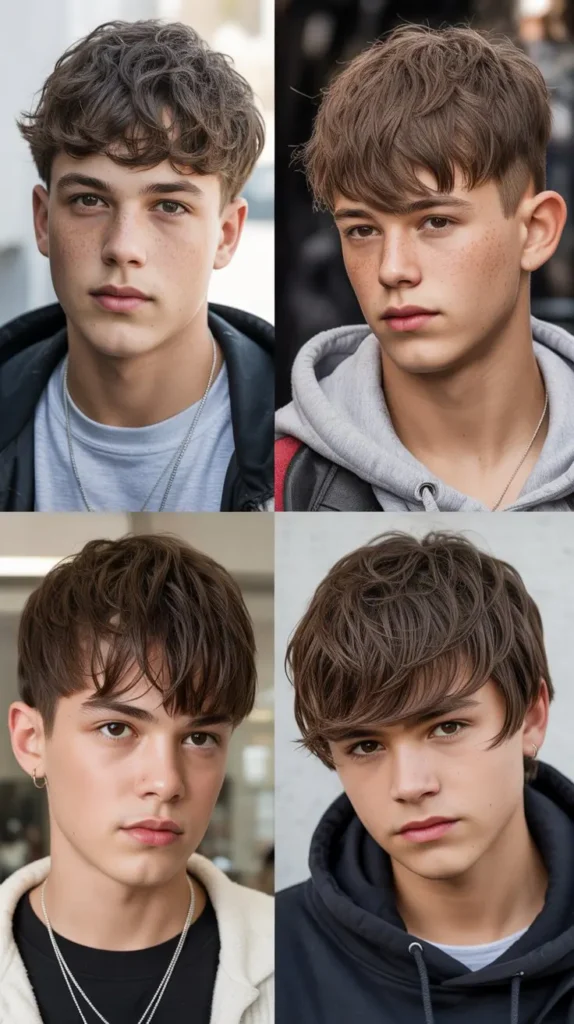 Messy Fringe Haircut