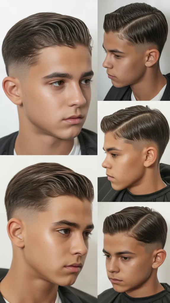 Slick Back Fade