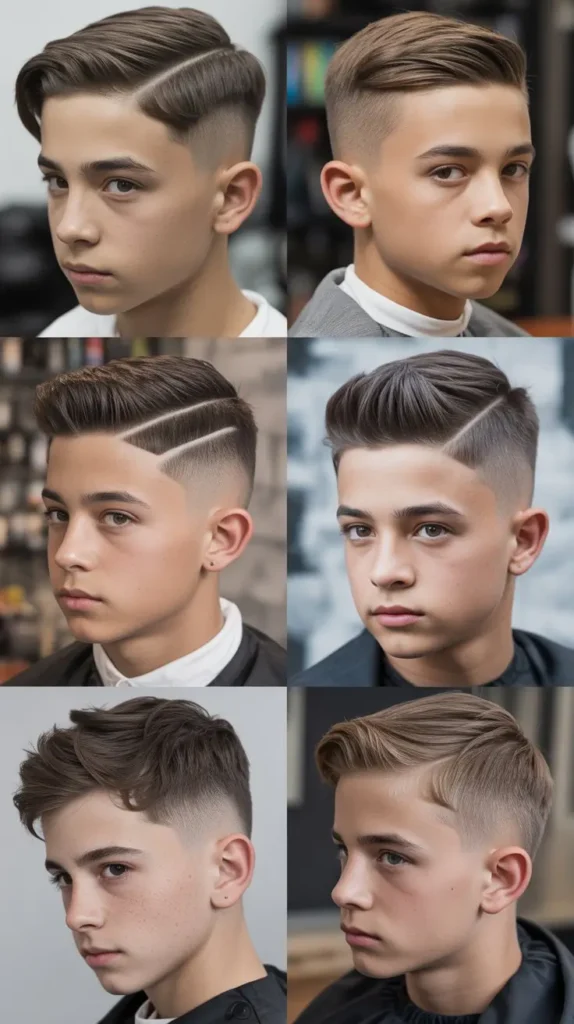 Comb Over Fade